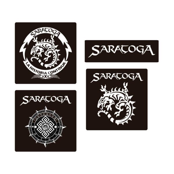 Saratoga - Sticker pack x 4