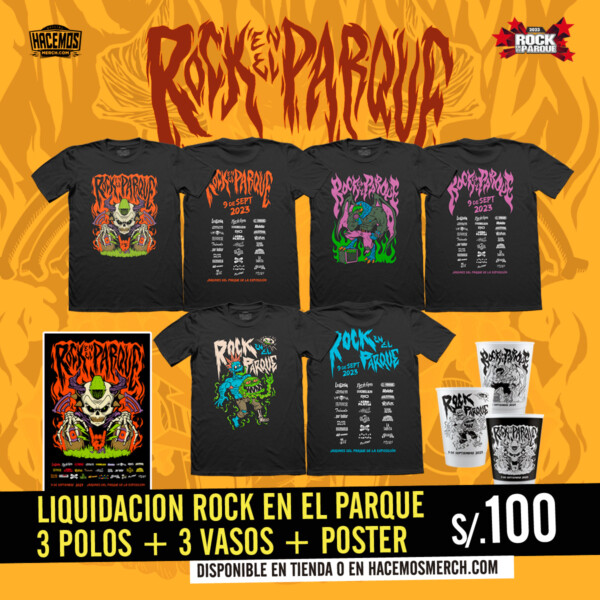 Rock en el Parque - Liquidación pack