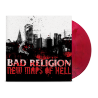 Bad Religion - New Maps Of Hell LP (Red/Black)